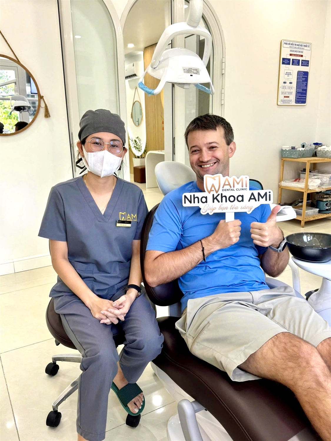 andrei otzyv ustanovka koronki v klinike ami dental mui ne